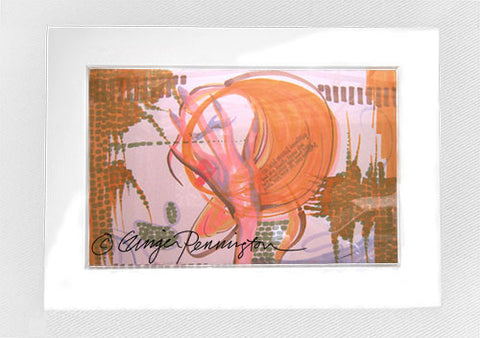 "Amazement" Matted Mini