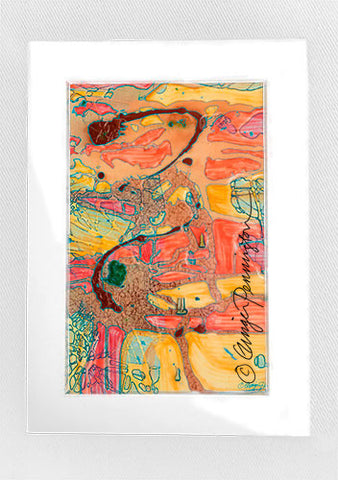 "Distraction" Matted Mini