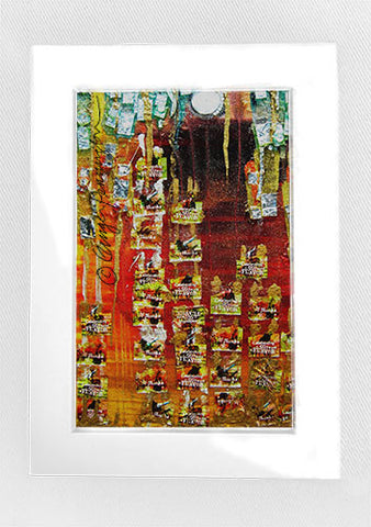 "No, Thank You!" Matted Mini
