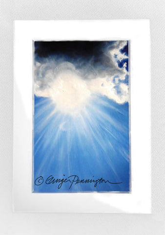 "Blue Bliss" Matted Mini
