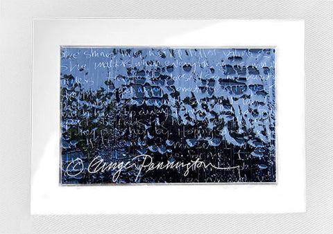 "Chalkboard" Matted Mini
