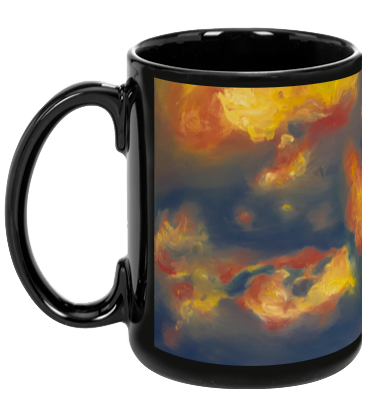 "Strawberry Skies (top)" Mug