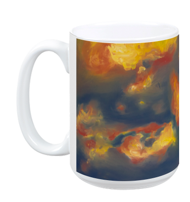 "Strawberry Skies 1" Mug