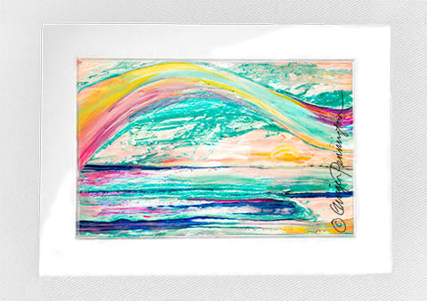 "Imaginary Sea" Matted Mini
