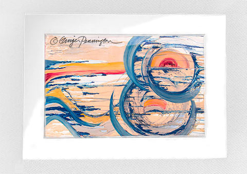 "Sunset" Matted Mini