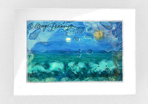 "Shannon's Beach" Matted Mini