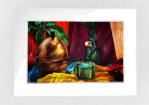 "Realism Still Life" Matted Mini